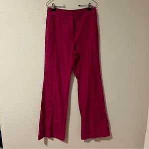 LOFT Pink Boot Cut Flare Pants